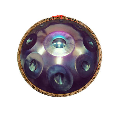 Lighteme 22 Inches 9 Notes D Minor Stainleacss Steel Handpan Drum With Rope