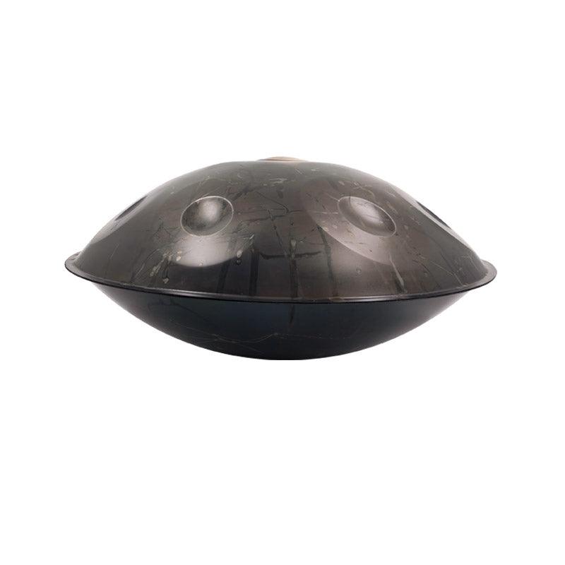 Lighteme As Teman Handpan Dark Knight 10 notes échelle ré mineur Hangdrum bleu violet avec coffret cadeau