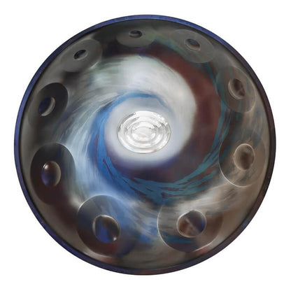 AS TEMAN Handpan Kaufen - Comet 10 Töne d Kurd Hangdrums 432 440 Hz Nitrierter Stahl