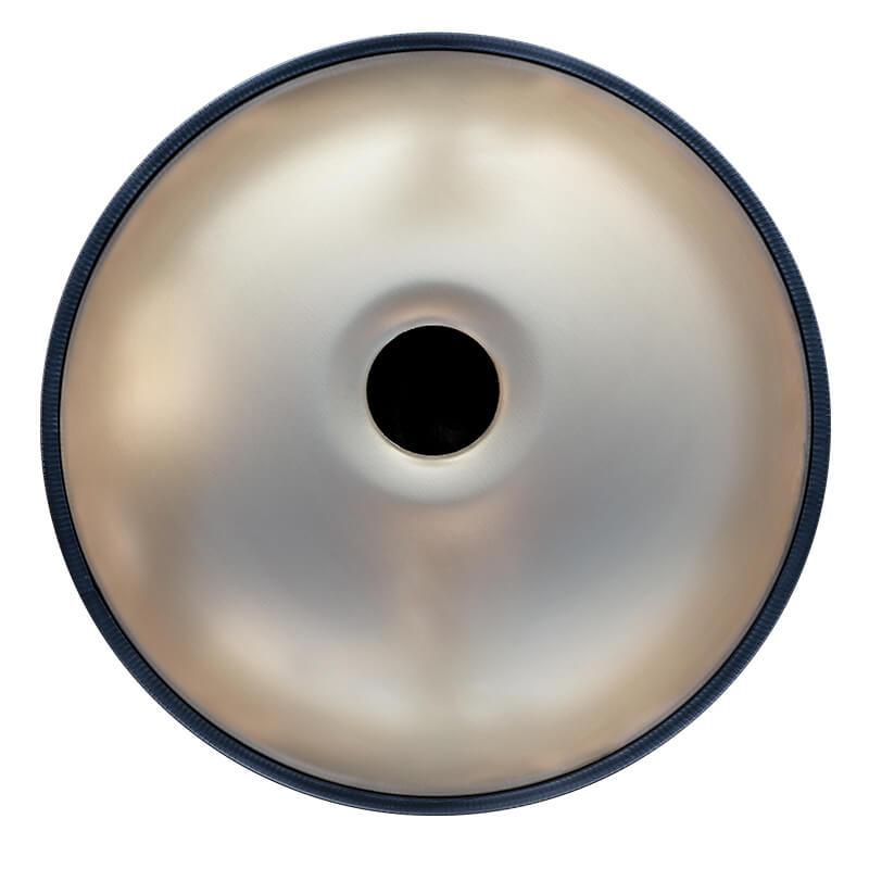 Lighteme As Teman Handpan Pure Golden 8 Notes D Minor | CUSTOM SCALE Hangdrum with gift set