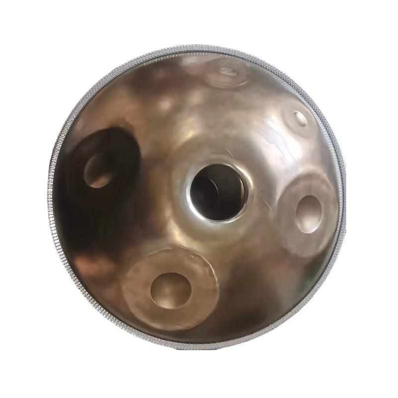 Lighteme Customized C#3 Master Version / Standard Version High-end Stainless Steel Handpan Drum, Available in 432 Hz and 440 Hz, 22 Inch 9/10/11/15/17 Notes Professional Performances Percussion Instrument