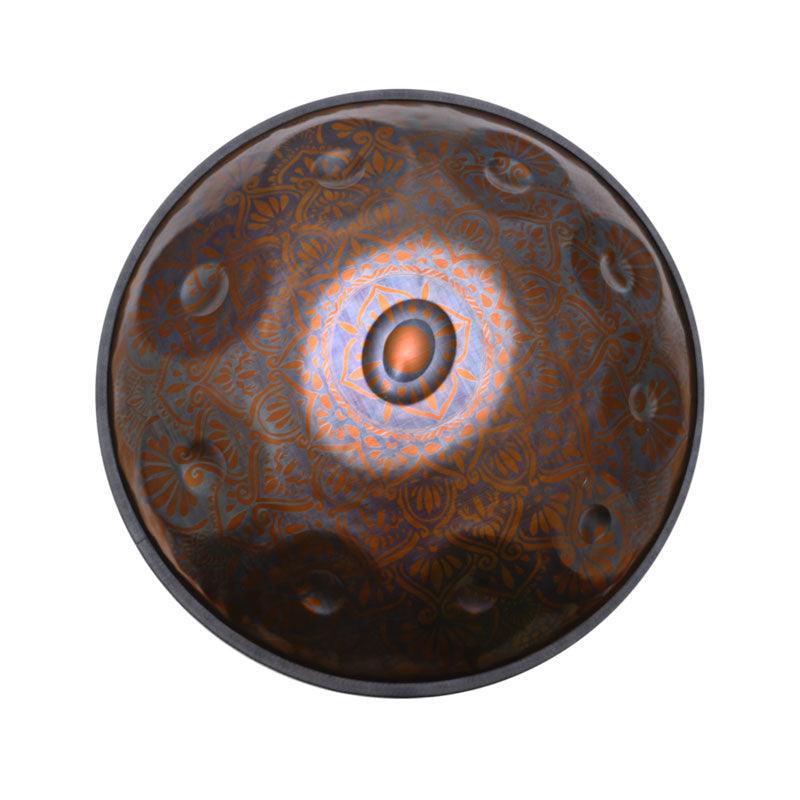 Lighteme Maßgeschneiderte Epiphany Vollständig Handpan drums aus Edelstahl, E La Sirena 22 Zoll 9/10/12 Noten