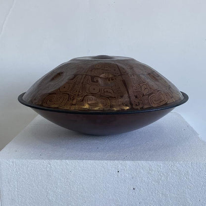 Lighteme Maßgeschneiderte Epiphany Vollständig Handpan drums aus Edelstahl, E La Sirena 22 Zoll 9/10/12 Noten