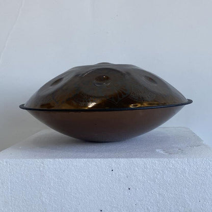 Maßgeschneiderte Epiphany Vollständig Handpan drums aus Edelstahl, D-Moll Hijaz 22 Zoll 9/10/12 Noten