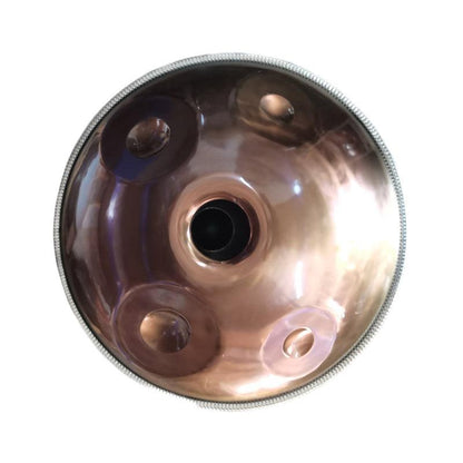 Lighteme Customized D3 Major Master Version / Standard Version High-end Stainless Steel Handpan Drum, Available in 432 Hz and 440 Hz, 22 Inch 9/10/12/14 Notes Professional Performances