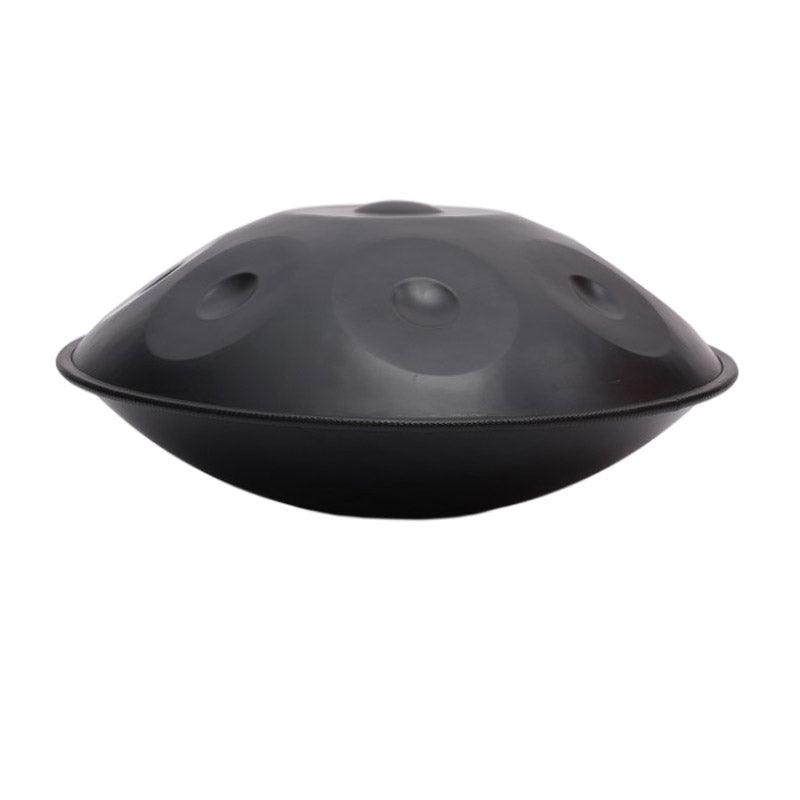 Lighteme High-end Nitride Steel Handmade Hand Pan Drum 22 Inches 10 Tones Kurd Scale D Minor, Available in 440 Hz