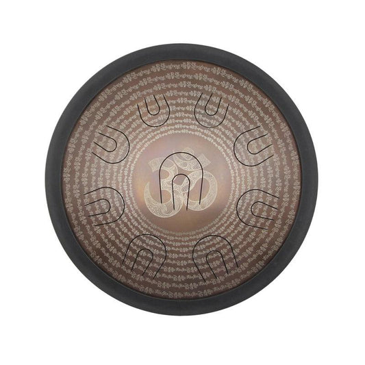 Lighteme 14/16/18 In 9/10/11 X 2 Notes Tibetan Titanium Alloy Steel UU Tongue Drums in 432 440 Hz - C Minor, D Minor, D Major, E Major
