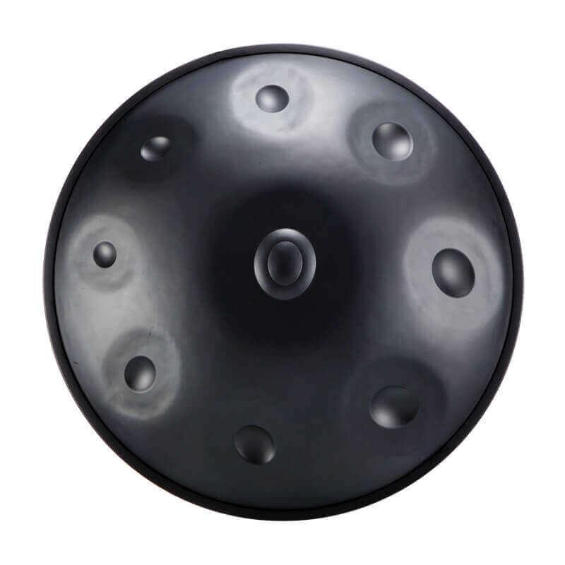Lighteme Handpan Hand Pan Drum Kurd Scale / Celtic Scale D Minor 22 Inch 9 Notes Featured High-end Nitride Steel Percussion Instrument, Available in 432 Hz and 440 Hz