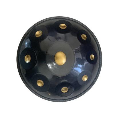 King Personnalisé 22 pouces 9/10/12 notes en Acier Inoxydable / Acier Nitruré Handpan Drums, E La Sirena Hang Musical Instrument