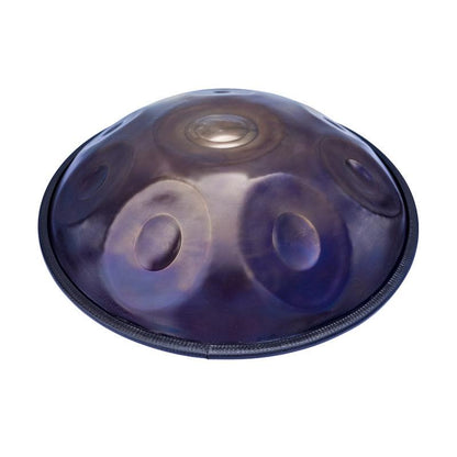 Lighteme Acier nitruré Handpan Drum The Galaxy 20 Pouces 10 Notes Ré Mineur Kurd Scale Hangdrum