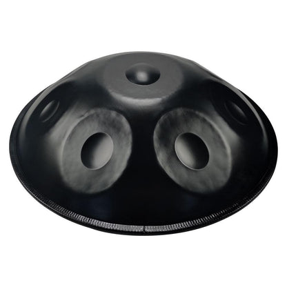 Lighteme Nitridstahl Handpan Drums Pure Black 22 Zoll 9 Noten d-Moll Kurd Scale Hangdrum