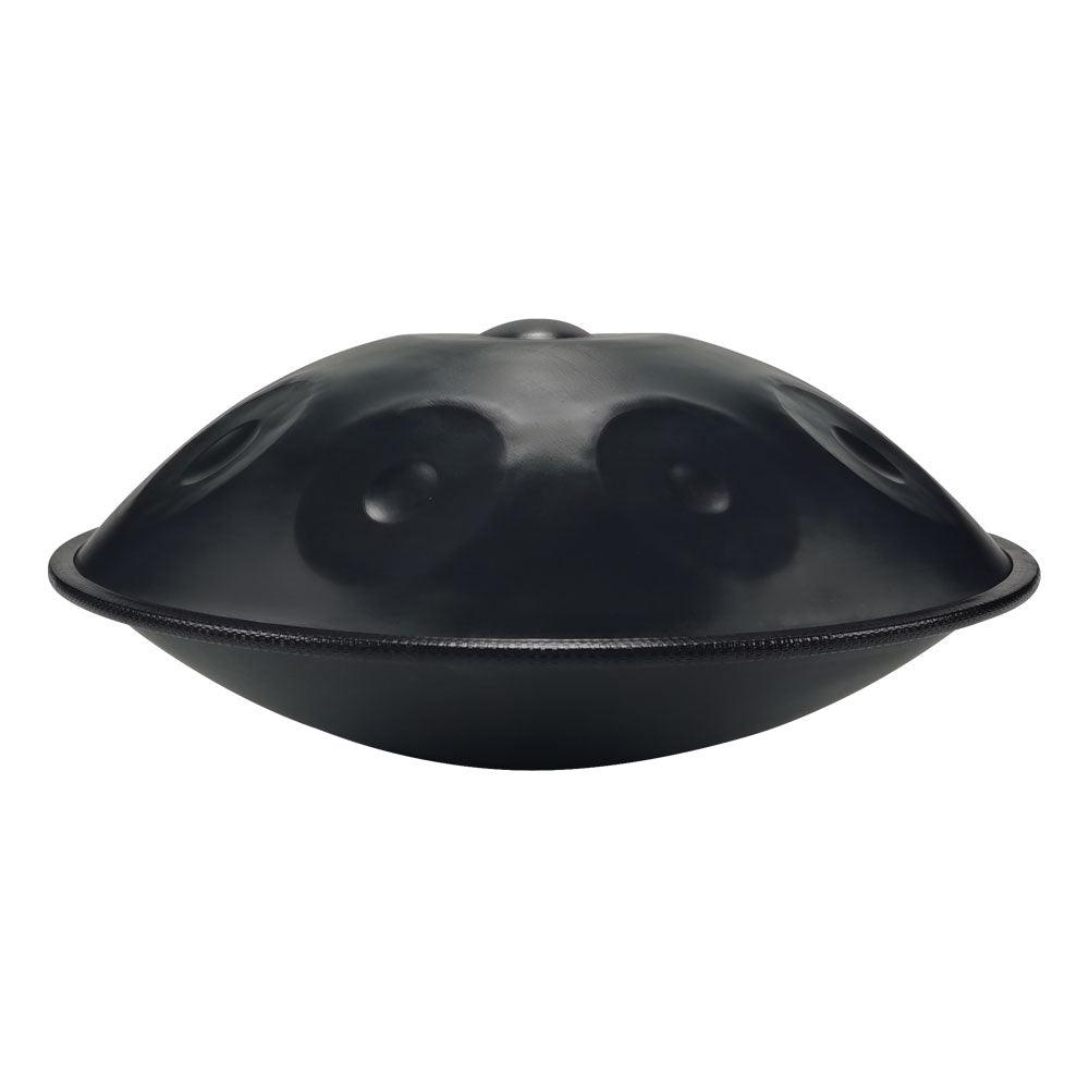 Lighteme Nitridstahl Handpan Drums Pure Black 22 Zoll 9 Noten d-Moll Kurd Scale Hangdrum
