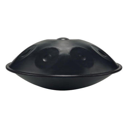 Lighteme Nitridstahl Handpan Drums Pure Black 22 Zoll 9 Noten d-Moll Kurd Scale Hangdrum