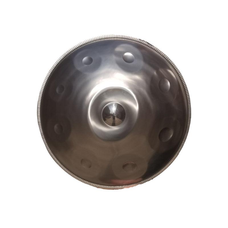Mountain Rain 22 Zoll 9 Noten Handpan aus Edelstahl, Kurd/Celtic Tonleiter D-Moll Hang Drum Fur Anfanger