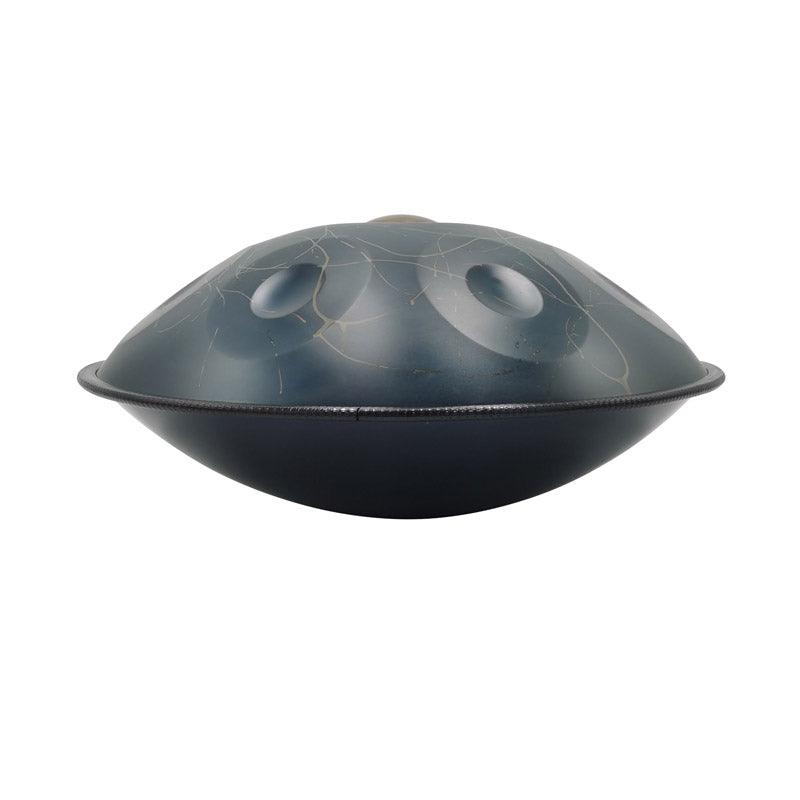Lighteme Starburst A2 Acier nitruré Handpan Drums 22 pouces 10 Notes Ré Mineur Kurd Scale Hangdrum avec coffret cadeau