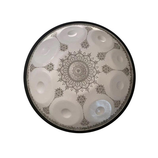 Lighteme Handmade Mandala C Major 22 Inch 9 Notes Stainless Steel Handpan Drum