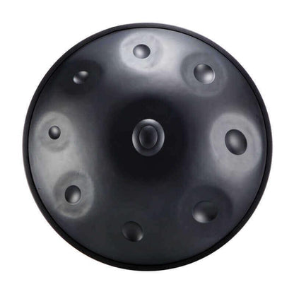 HLURU Handpan Hand Pan Drum Kurd Scale / Celtic Scale D Minor 22 Inches 9 Notes High-end Nitride Steel Percussion Instrument, Available in 432 Hz and 440 Hz - HLURU