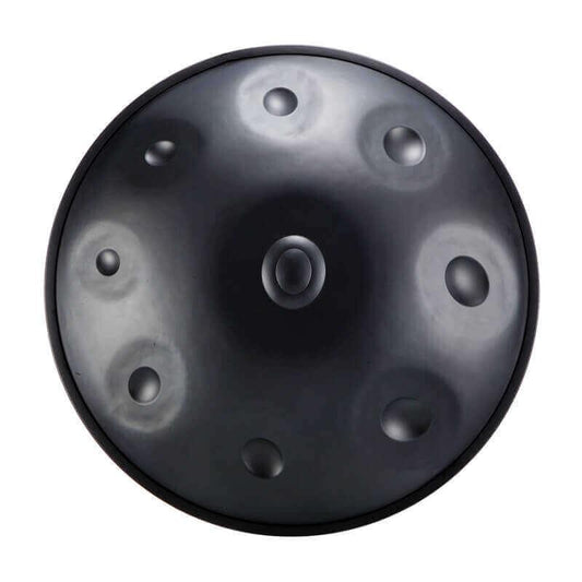 HLURU Handpan Hand Pan Drum Kurd Scale / Celtic Scale D Minor 22 Inches 9 Notes High-end Nitride Steel Percussion Instrument, Available in 432 Hz and 440 Hz - HLURU