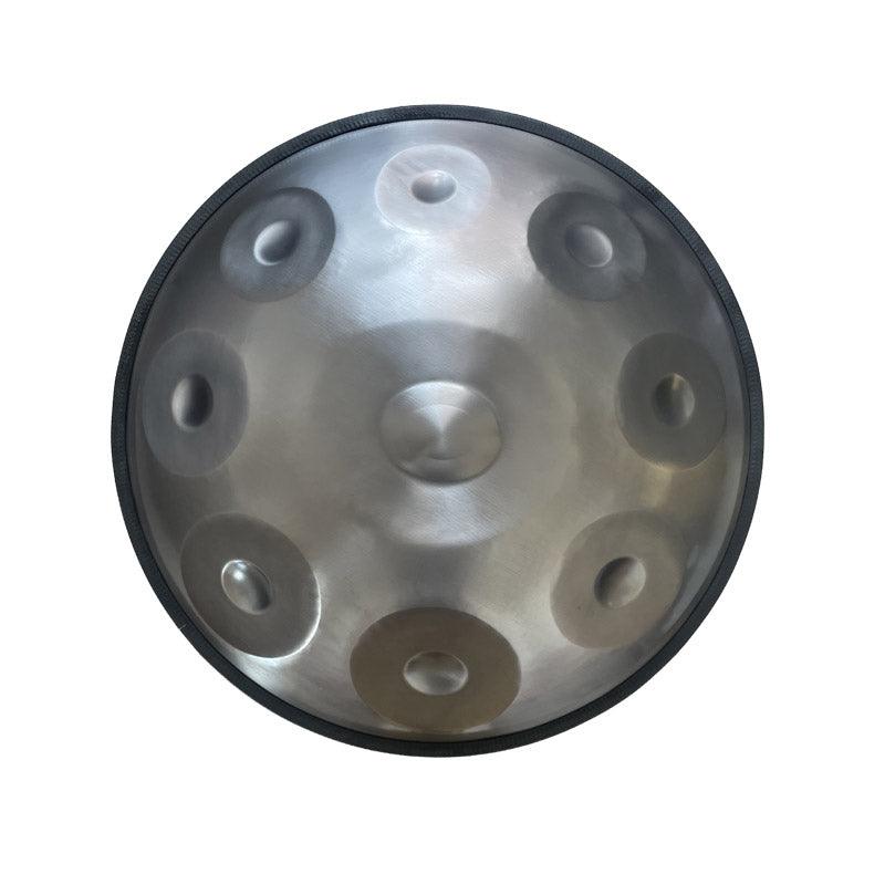 Lighteme Handpan Hand Pan Drum Kurd Scale / Celtic Scale D Minor 22 Inch 9 Notes High-end Stainless Steel, Available in 432 Hz and 440 Hz