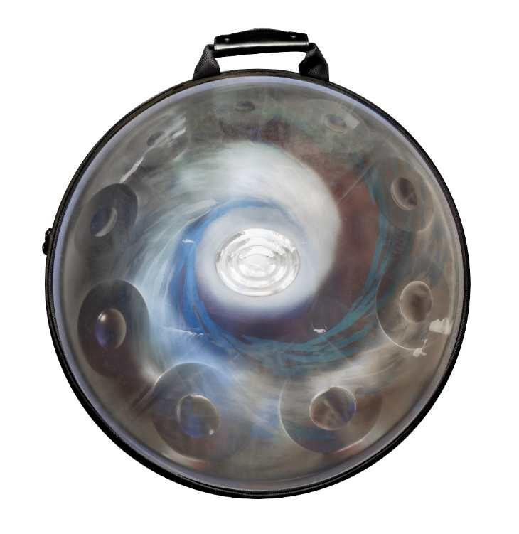 Lighteme Transparent Handpan Bag | Suitable for 22 inch Handpan | Built-in protective memory soft pad